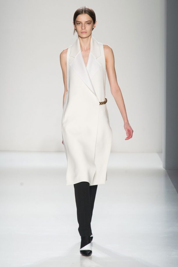 Victoria Beckham Autumn/Winter 2014 Show At New York Fashion Week