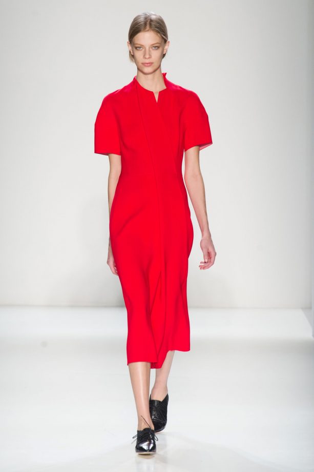 Victoria Beckham Autumn/Winter 2014 Show At New York Fashion Week