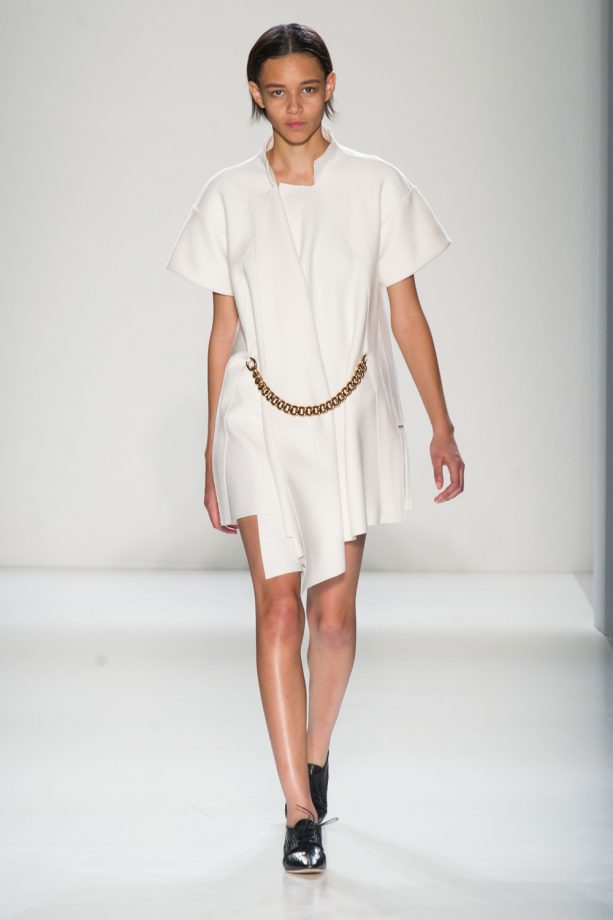 Victoria Beckham Autumn/Winter 2014 Show At New York Fashion Week