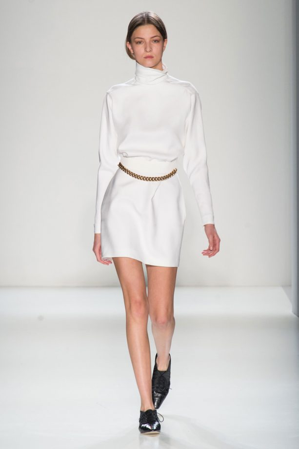 Victoria Beckham Autumn/Winter 2014 Show At New York Fashion Week