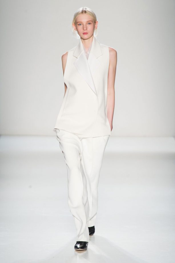 Victoria Beckham Autumn/Winter 2014 Show At New York Fashion Week