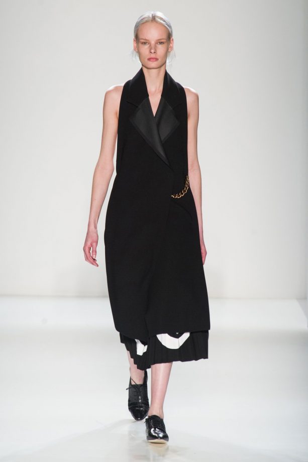 Victoria Beckham Autumn/Winter 2014 Show At New York Fashion Week