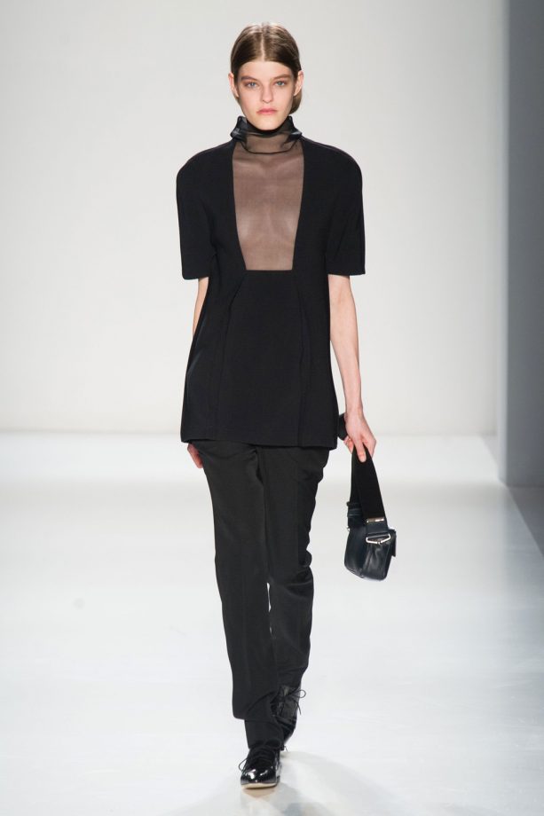 Victoria Beckham Autumn/Winter 2014 Show At New York Fashion Week