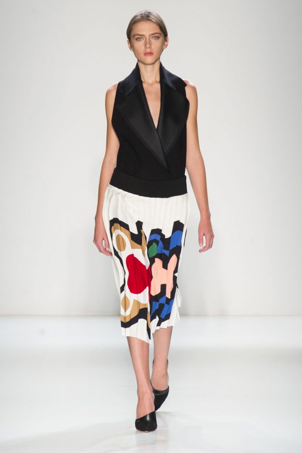 Victoria Beckham Autumn/Winter 2014 Show At New York Fashion Week