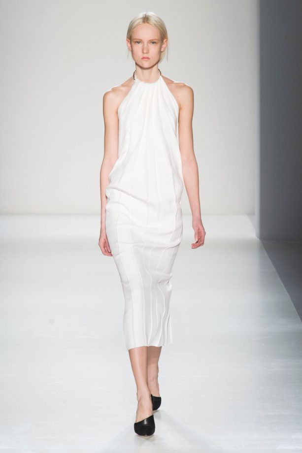 Victoria Beckham Autumn/Winter 2014 Show At New York Fashion Week