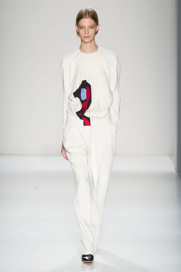 Victoria Beckham Autumn/Winter 2014 Show At New York Fashion Week