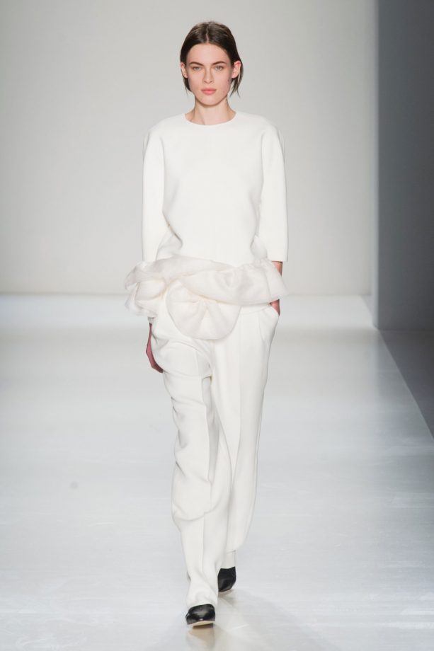Victoria Beckham Autumn/Winter 2014 Show At New York Fashion Week