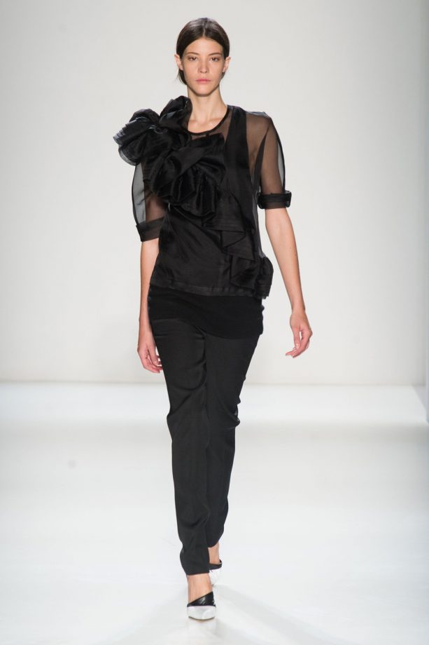 Victoria Beckham Autumn/Winter 2014 Show At New York Fashion Week