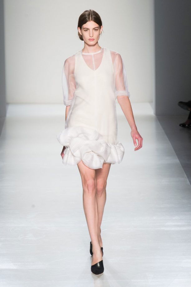 Victoria Beckham Autumn/Winter 2014 Show At New York Fashion Week