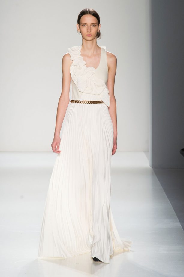 Victoria Beckham Autumn/Winter 2014 Show At New York Fashion Week