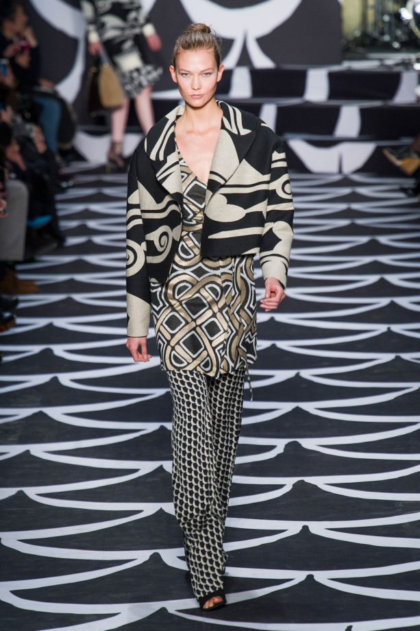 Diane von Furstenberg Autumn/Winter 2014 Show At New York Fashion Week