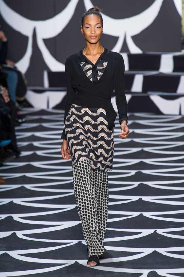 Diane von Furstenberg Autumn/Winter 2014 Show At New York Fashion Week
