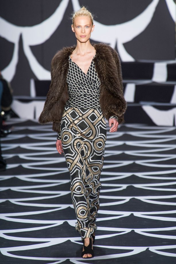 Diane von Furstenberg Autumn/Winter 2014 Show At New York Fashion Week
