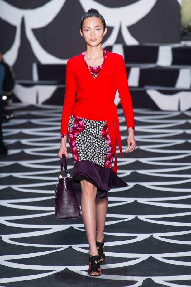 Diane von Furstenberg Autumn/Winter 2014 Show At New York Fashion Week