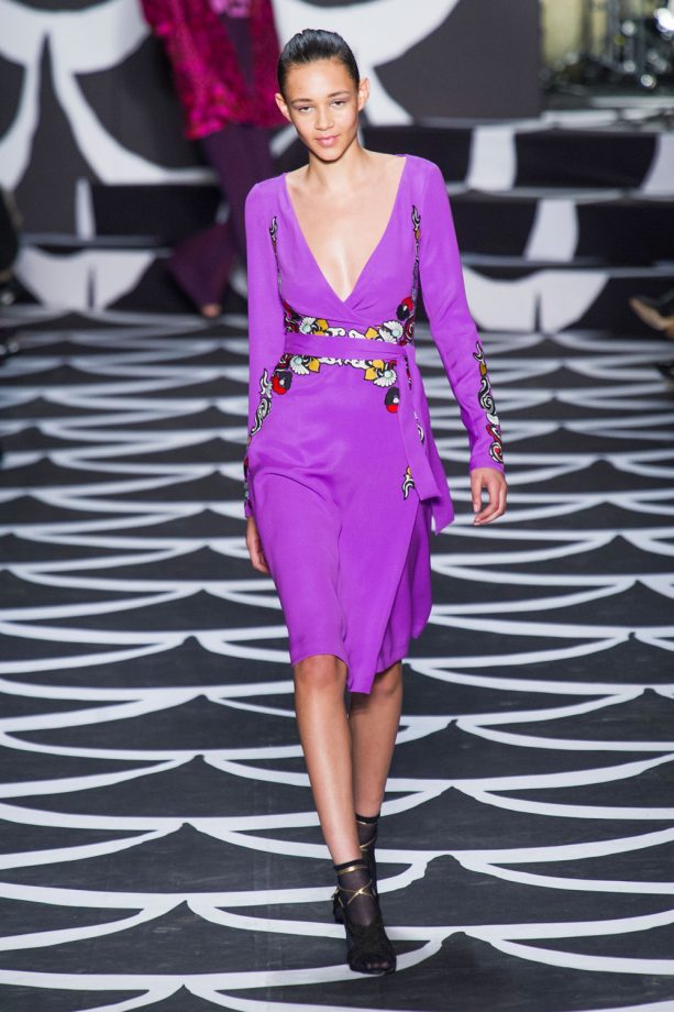 Diane von Furstenberg Autumn/Winter 2014 Show At New York Fashion Week