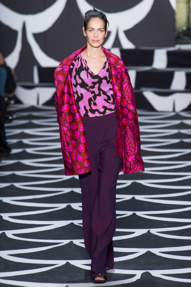 Diane von Furstenberg Autumn/Winter 2014 Show At New York Fashion Week