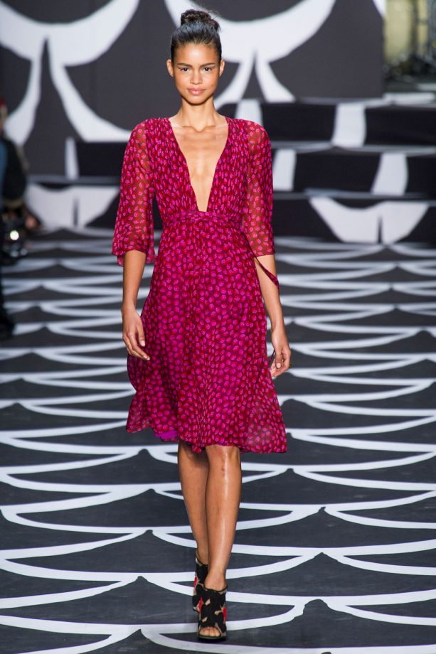 Diane von Furstenberg Autumn/Winter 2014 Show At New York Fashion Week
