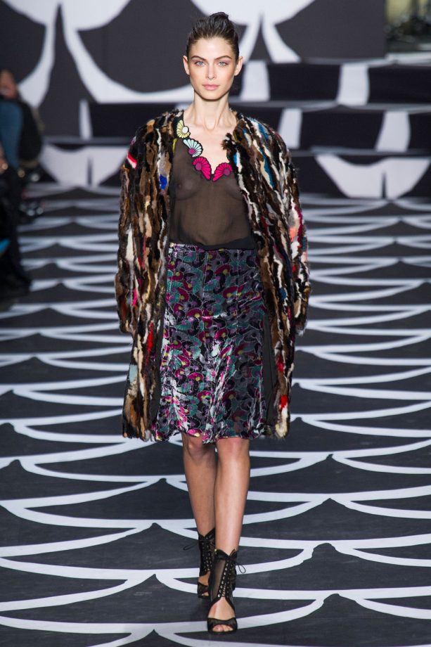Diane von Furstenberg Autumn/Winter 2014 Show At New York Fashion Week