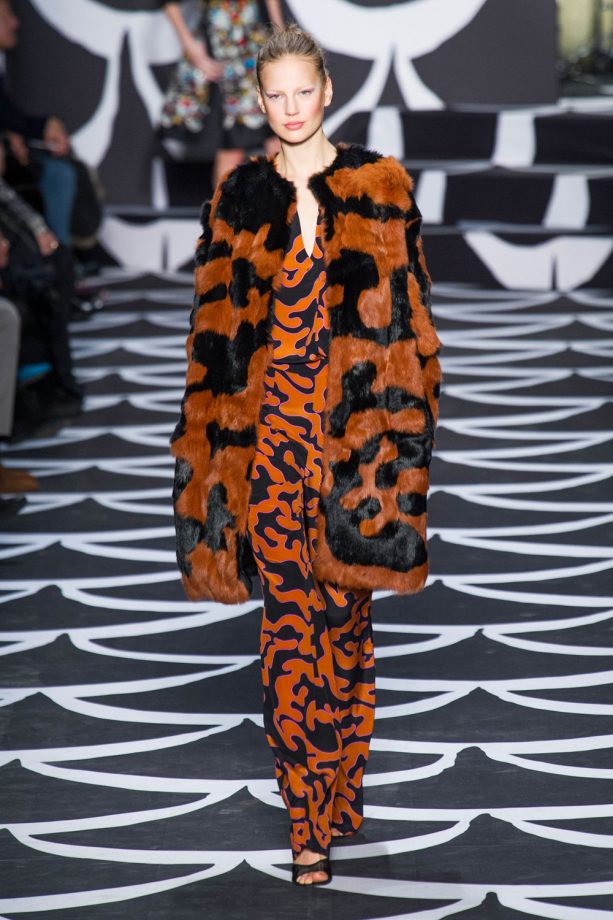Diane von Furstenberg Autumn/Winter 2014 Show At New York Fashion Week