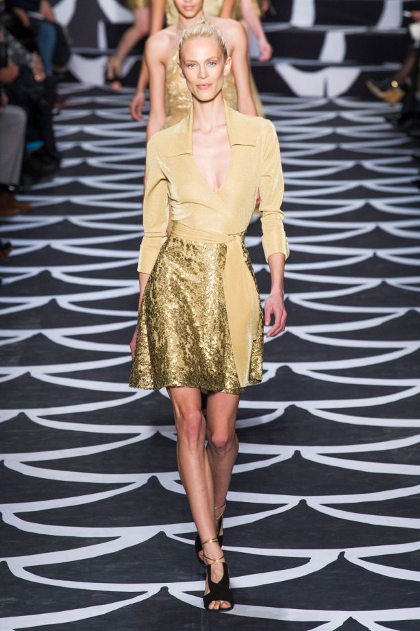 Diane von Furstenberg Autumn/Winter 2014 Show At New York Fashion Week