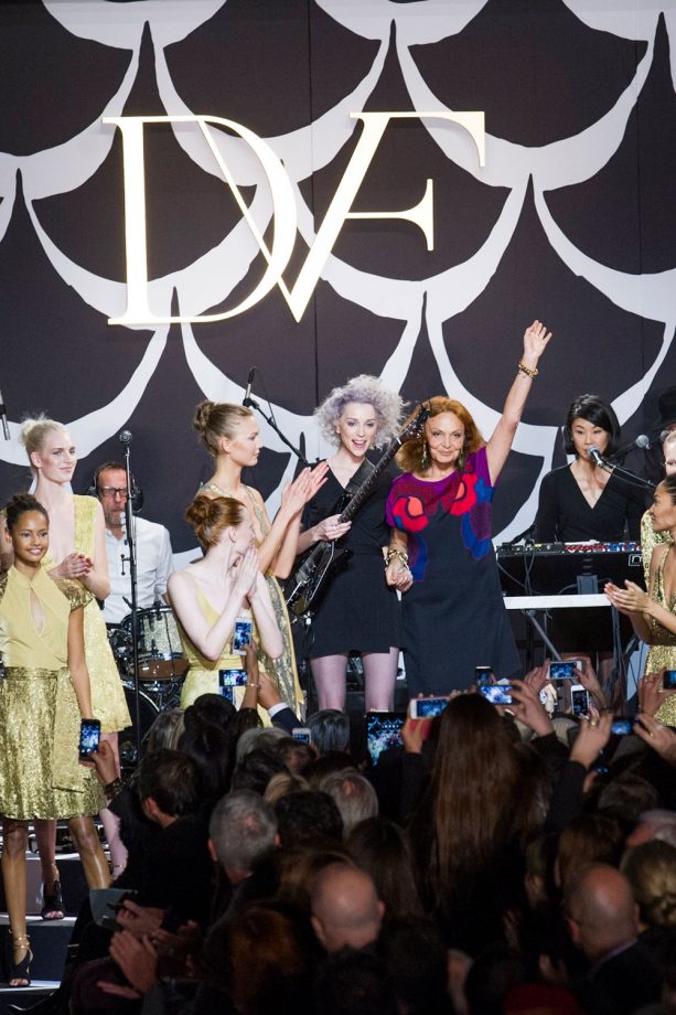 Diane von Furstenberg Autumn/Winter 2014 Show At New York Fashion Week