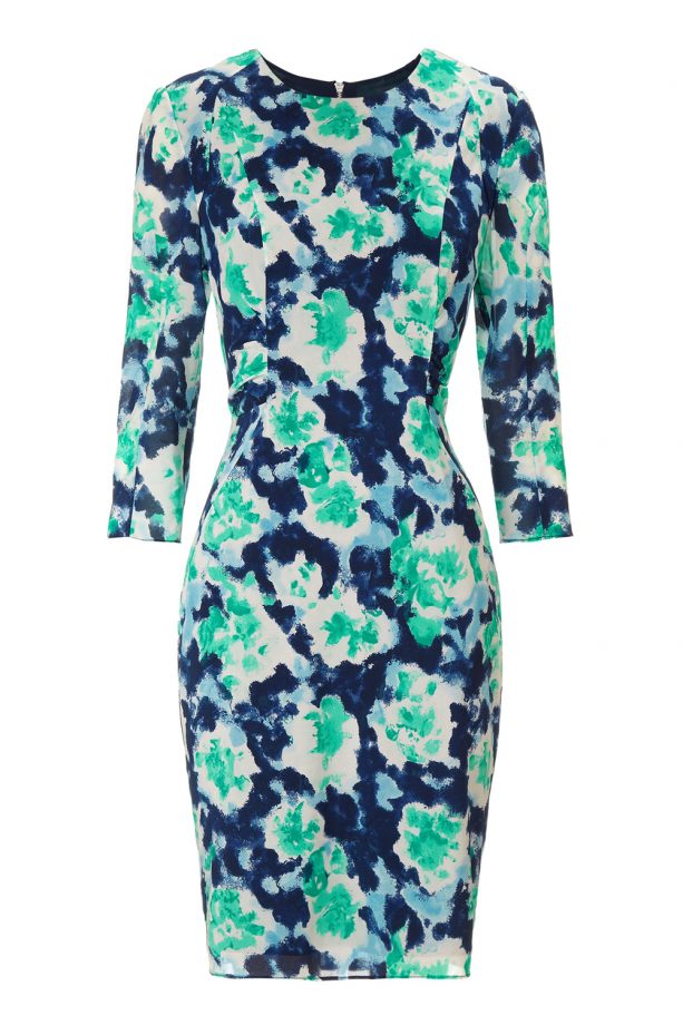 Whistles Lorie Powdered Floral Bodycon, £155