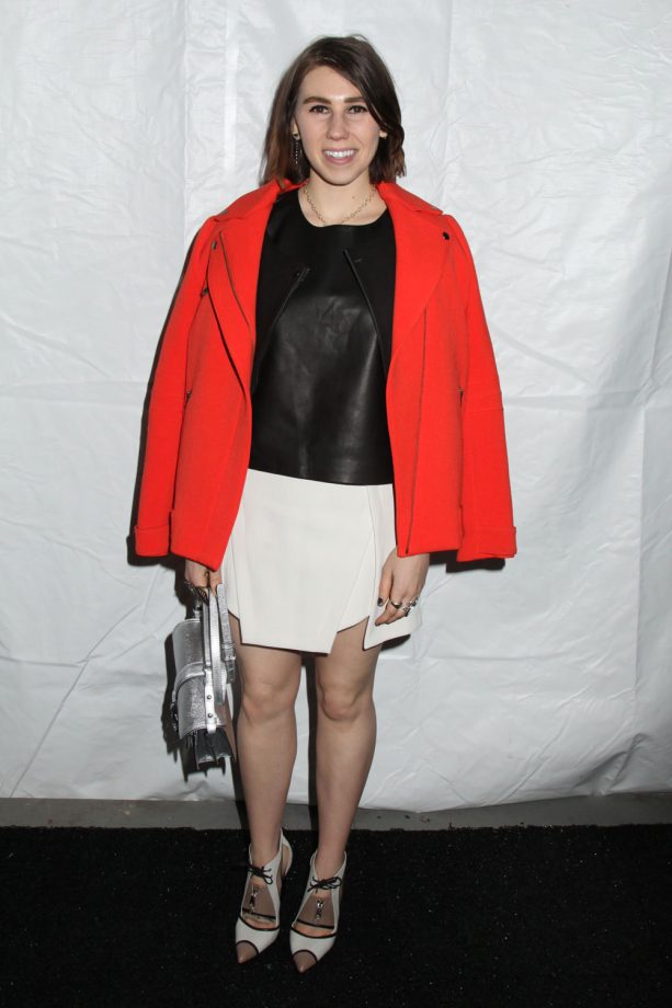 Zosia Mamet At New York Fashion Week AW14