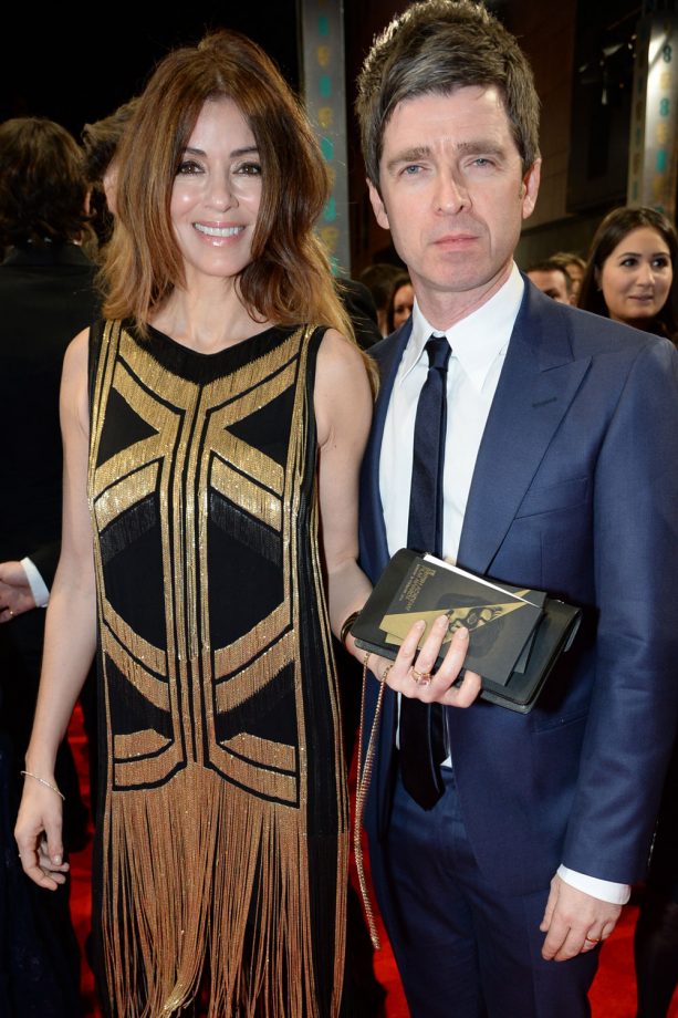 Noel Gallagher And Sarah McDonald At The BAFTAs 2014