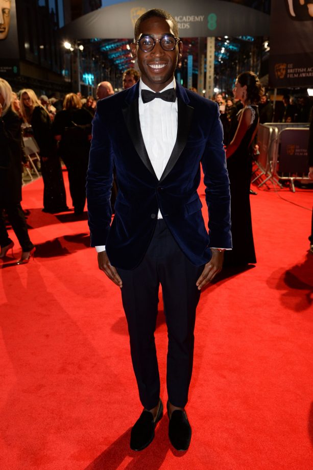 Tinie Tempah At The BAFTAs 2014