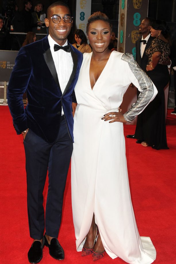 Tinie Tempah And Laura Mvula At The BAFTAs 2014