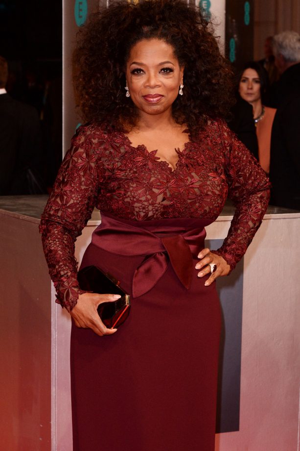 Oprah Winfrey At The BAFTAs 2014