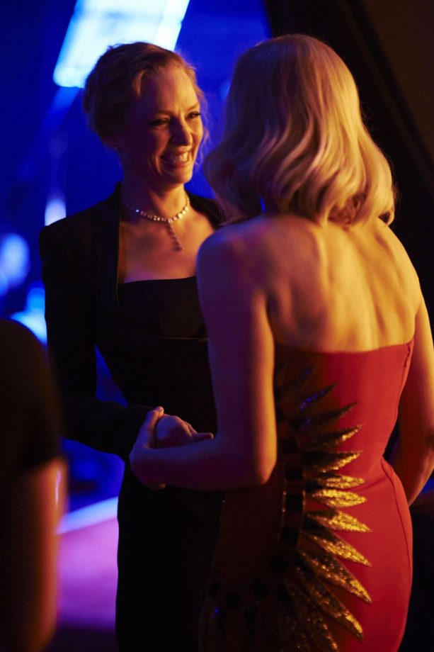Uma Thermon And Joely Richardson At The BAFTAs 2014