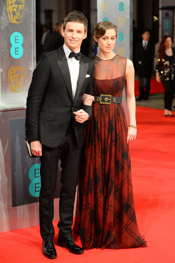 Eddie Redmayne At The BAFTAs 2014