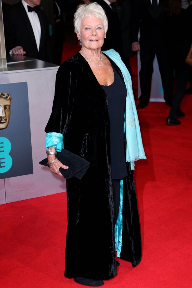 Judi Dench At The BAFTAs 2014
