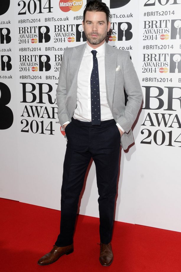 Dave Berry At The Brit Awards In London, 2014