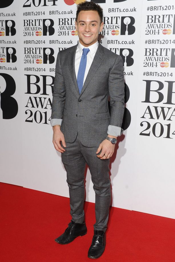 Tom Daley At The Brit Awards In London, 2014