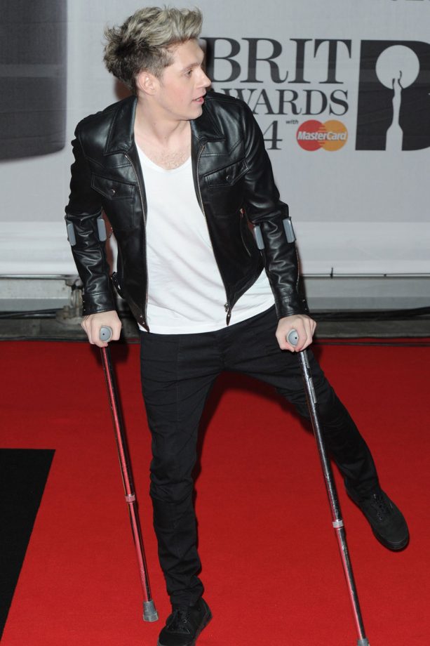 Niall Horan At The Brit Awards In London, 2014