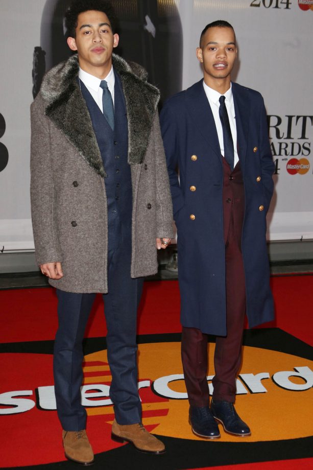 Rizzle Kicks At The Brit Awards In London, 2014