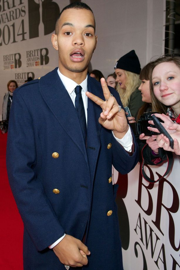 Harley Alexander-Sule At The Brit Awards In London, 2014