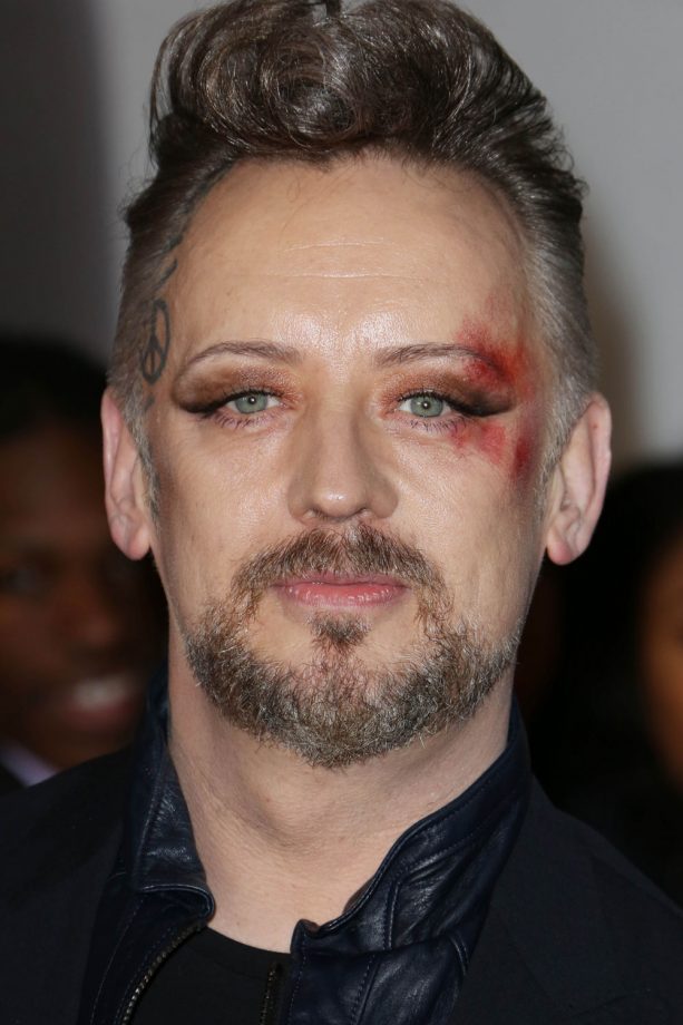 Boy George At The Brit Awards In London, 2014