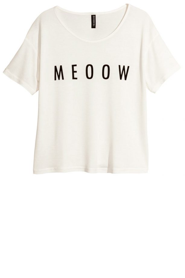 H&M Slogan T-Shirt, £7.99