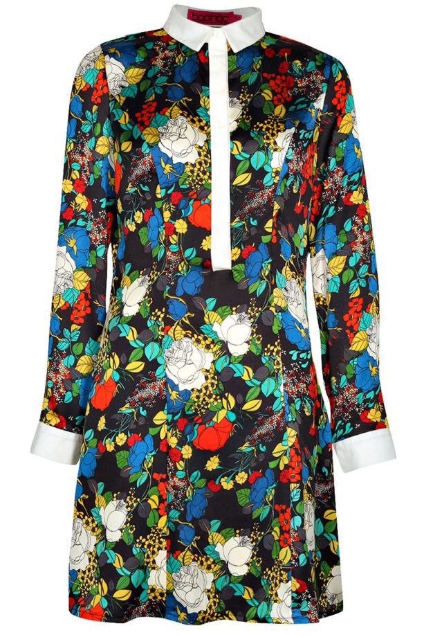 Boohoo Print Dress, £25