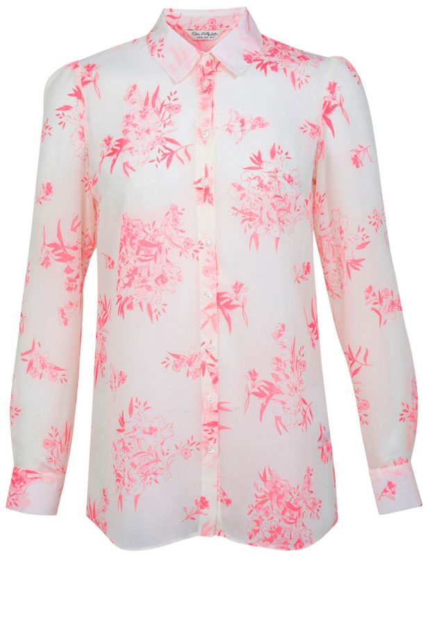 Miss Selfridge Pink Print Shirt, £30