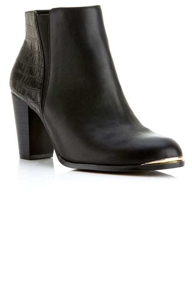Miss Selfridge Black Ankle Boots, £45
