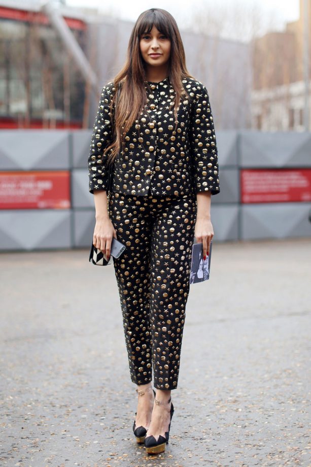 Zara Martin Out At London Fashion Week AW14