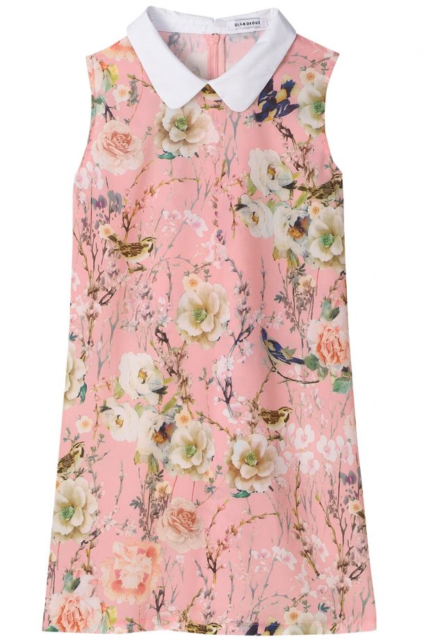 BANK Fashion Botanical Peter Pan Collar Dress, £25