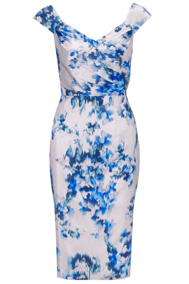 Monsoon Off The Shoulder Floral Dress
