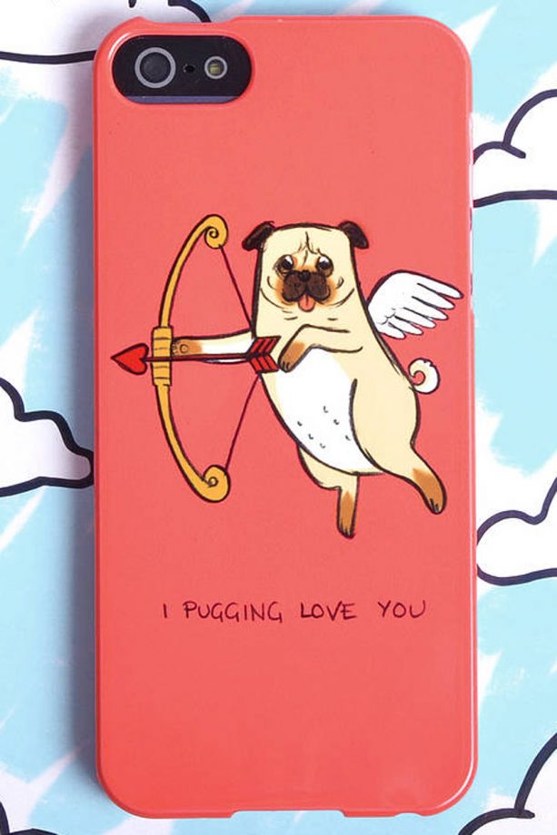 Not On The High Street Pug Phone Case, £19.99