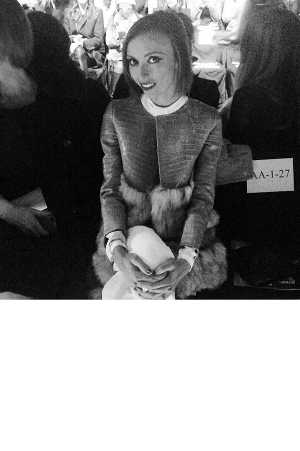 Giuliana Rancic At New York Fashion Week AW14