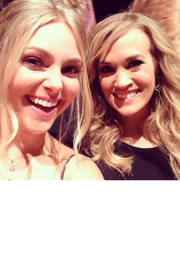 AnnaSophia Robb And Carrie Underwood At New York Fashion Week AW14